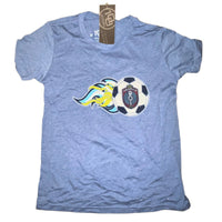 Youth Columbia Blue Fireball Tee