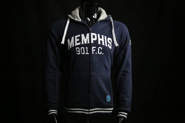 Grey 901 FC Hoodie – Memphis 901 FC Team Store